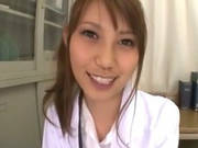 Adorable Japanese Nurse Ebihara Arisa Loves Her Job And All The Horny Patients She Can Examine