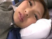 Ami Kurosawa Teases A Cock And The Cameras In Her Schoolgirl Uniform