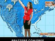 Busty Mature Weather Girl Has Sex On The News