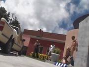Dazzling Hot Blonde Bitch Kelly Wells Gets Hard Gang Bang
