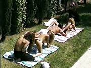 This Afternoon Heats Up With Some Poolside Group Sex