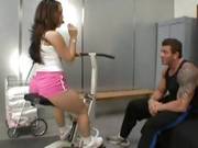 Kristina Rose Sucks And Fucks Her Gym Instructor