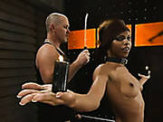 Bald Headed Porn Actor Mark Davis Punishes Marie Luv In Bdsm Clip