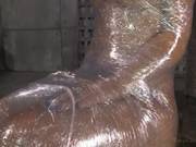 Milf Blowjob In Plastic Wrap