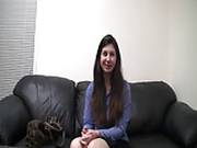 Casting Long Hair Green Eyes Girl