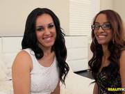 Threesome With Nicki Ortega And Danica James