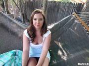 Naughty Maddy Oreilly Drinks The Spunk Of A Big Black Dick