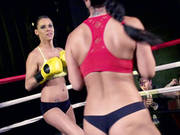 Peta Jensen Squares Off In The Ring With The Insatiable Eva Lovia