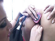 Bootylicious Redhead Sophie Dee Fucks Her Lesbian Gf With Her Sex Toys