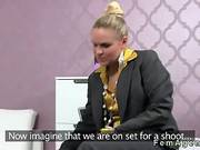 Amateur Muscled Dude Fucks Female Agent In Her Office