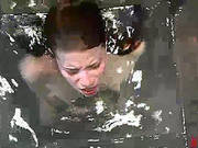 Horny Sarah Blake Gets Toyed And Frowned In Water