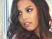 Stunning Brunette Raquel Pomplun Erotic Display Of Beauty