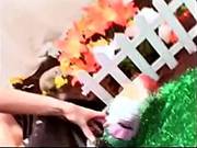 British Doxy Michelle B Acquires Screwed In A Rubbish Garden