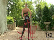 Hot Blonde In Kinky Solo