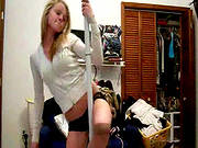 Sweet Blonde In Amazing Solo