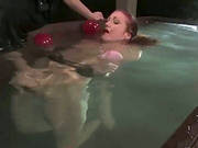 Redhead Siren Sabrina Fox Loves It Deep In The Tank