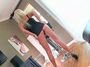 Incredibly Sexy Blonde Milf Diana Doll Giving Perfect Head In Pov