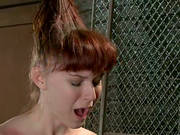 Annabelle Lee Gets Her Holes Stuffed With Iron Things In Bdsm Scene