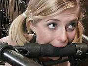 Blonde Cunt Penny Pax Subjected To Brutal Bondage