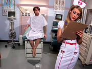 Nurse Capri Cavanni Is Fucked By A Patient While Wearing Stockings