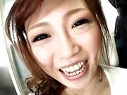 Asian Beauty Ami Kurosawa Loves To Put On Stockings And Work On Her Oral Sex Technique