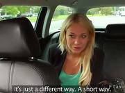 Blonde Sucks Dick And Bent Over Fucked In Fake Taxi