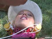 Nasty Sue Diamond Receives A Warm Ooze Of Man Milk In Her Sweet Mouth