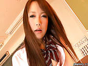 Sexy Girl Nazuna Otoi Masturbates And Then Fucks On The Desk