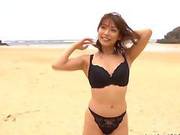 Beach Loving Japanese Has A Shagging Session On The Sand