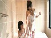 Japanese Babe Uta Kohaku Enjoys A Bubble Bath With A Friend