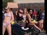 Kylie Wilde And Some Friends Have A Fucking Car Wash Orgy