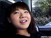 Chubby Asian Teen Mai Mariya Makes A Perfect Leg Spit After A Lunch