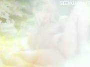 Hot Blonde Pornstar Babe Staci Silverstone Fingering Outdoors