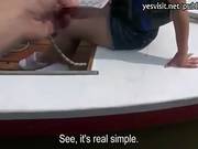 Euro Girl Shara Jones Pounded On Boat With Stranger Guy For Money