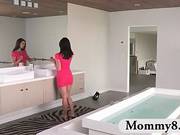 Stepmom Milf Kendra Lust In A Threesome With A Teen Couple