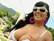 Natural Busty Jasmine Black Gets Outdoor Anal Fucked And Cum