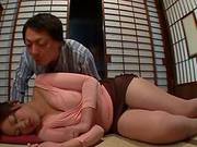 Bosomy Japanese Milf Yuki Saegusa Gets Touched By Some Guy Indoors