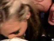 Busty Blonde Phoenix Marie Shares A Hard Meat Cock With Her Friend