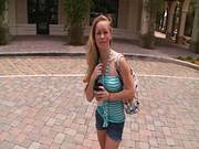 Long Haired Young Babe Madison Chandler Gets In Our Defiant Bus For A Ride