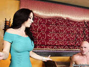 Amazing Brunette Jayden Jaymes Finds Out The Cock Size Of That Guy