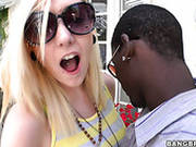 Fat Black Dick For Comely Pale Skin Bitch Rylie Richman