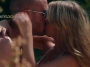 Sweet Blonde Deepfucking Next To Pool
