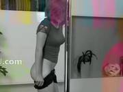 Sweet Blonde Making Outdoor Fingering Film 2