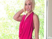 Ash Hollywood Fingers In A Sexy Dress