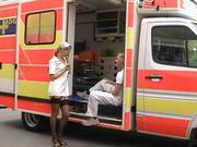 Cute German Anja Laval Having Sex In Ambulance