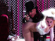 Two Freaky Blondes Stormy Daniels And Aiden Starr Dress Like Alice In Wonderland