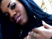 Fantastic Ebony Booty Owner Sydnee Capri Seduces Black Dude