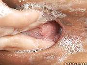 Slim And Beautiful Brunette Cindy Hope Masturbates In The Bath Tub