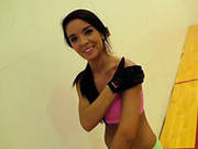 Sporty Volleyball Player Averi Brooks Shows Her Wet Pussy