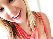 Charming Blonde Addison Grey Teasing Video